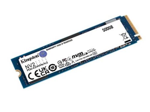 SSD KINGSTON 500GB/INTERNI/M.2/NVME/CRNA